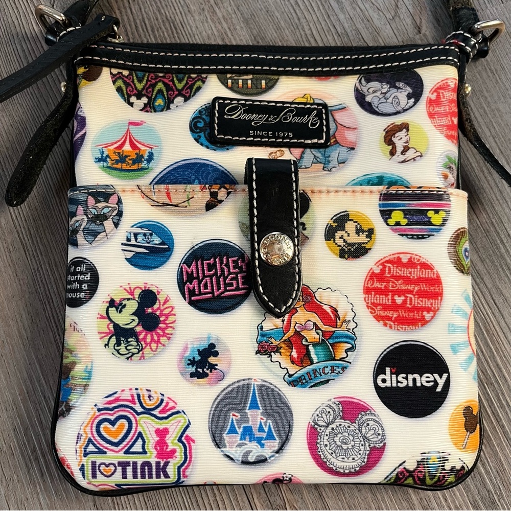 Dooney and Bourke Disney Buttons Purse